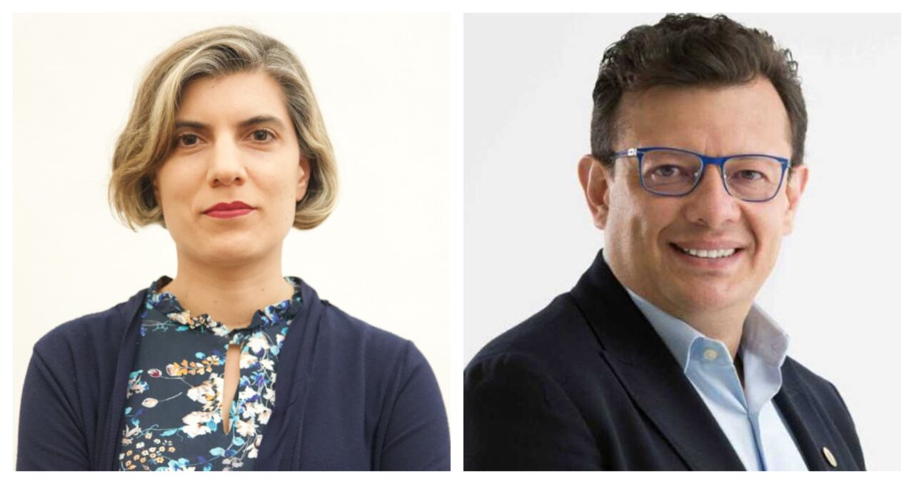 Sara Tufano y Hollman Morris.