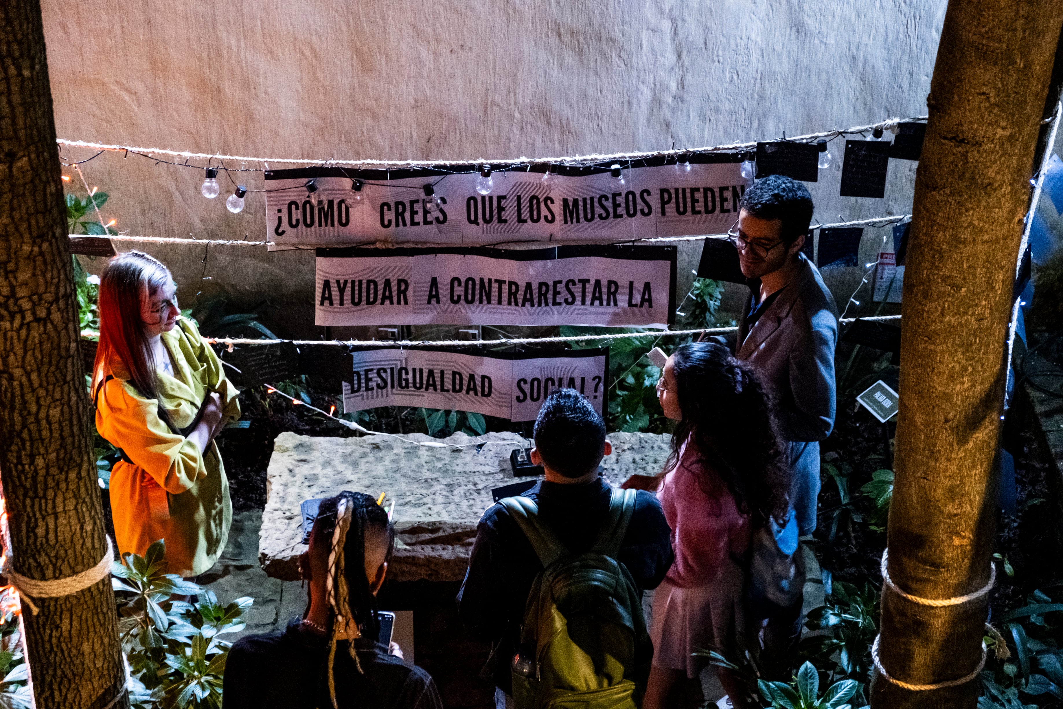 Así se ha visto en el pasado la Noche de Museos en Bogotá.