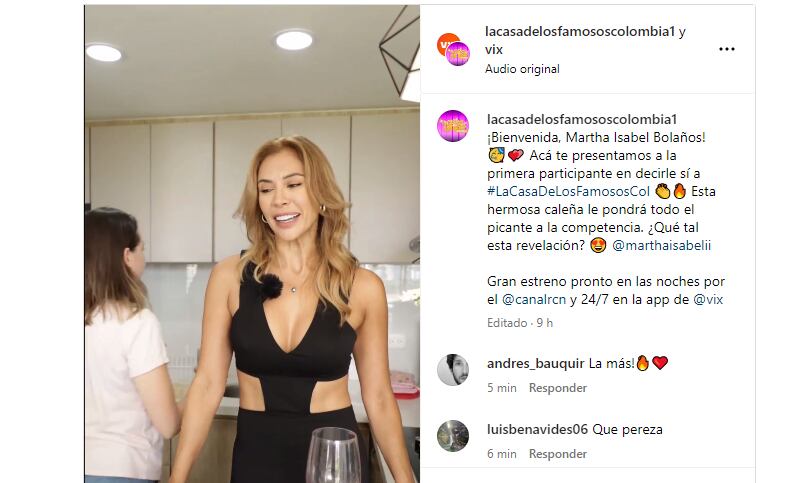 Foto: Instagram @lacasadelosfamososcolombia1