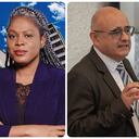 Aurora Vergara, José Ismael Peña y Gustavo Petro.