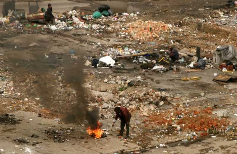 El Cartucho fue en los años 80 y 90 la principal olla de Bogotá. Archivo.