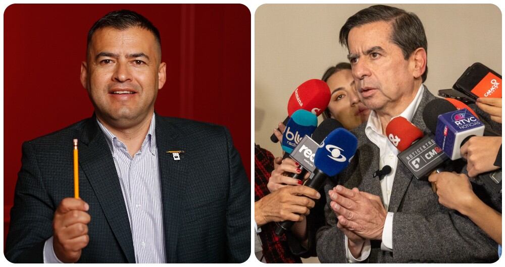 Jaime Raúl Salamanca y Juan Fernando Cristo.