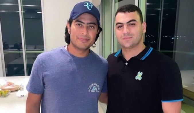 El diputado de Nicolás Petro posando junto al hijo de Musa Besaile