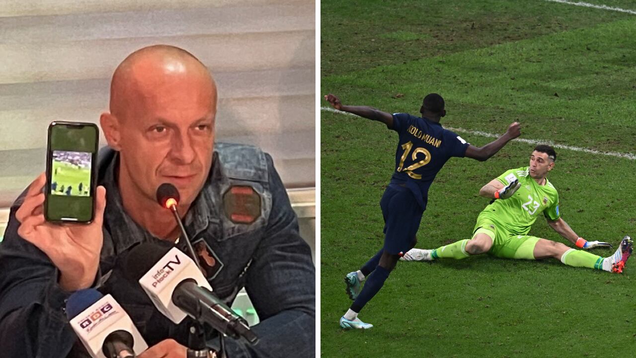 Szymon Marciniak, juez de la final entre Argentina y Francia en Qatar 2022.