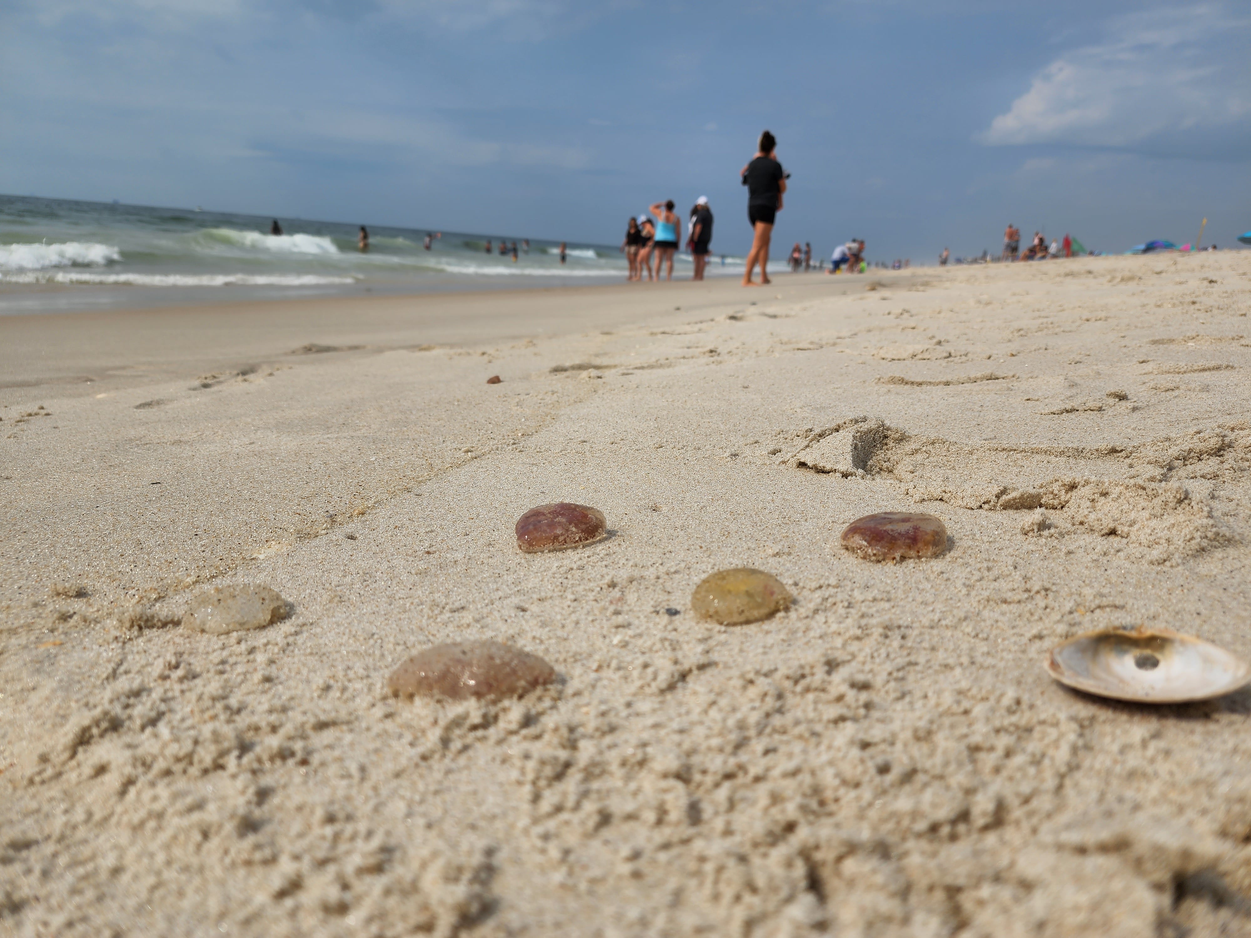 Una vista de una de las playas más concurridas de Long Island