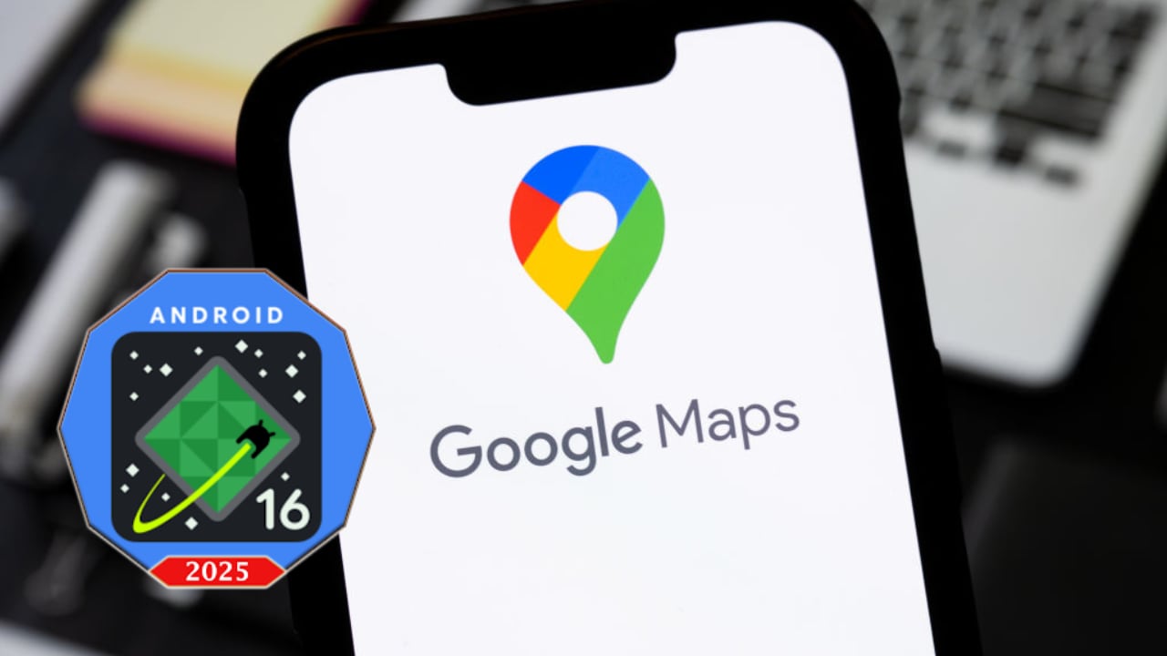 Android 16 traerá mejoras para Google Maps, con actualizaciones directas en la barra de estado durante la navegación.