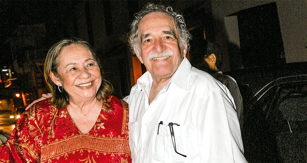 Mercedes Barcha y Gabriel García Márquez.