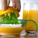 hand orange juice squeezer