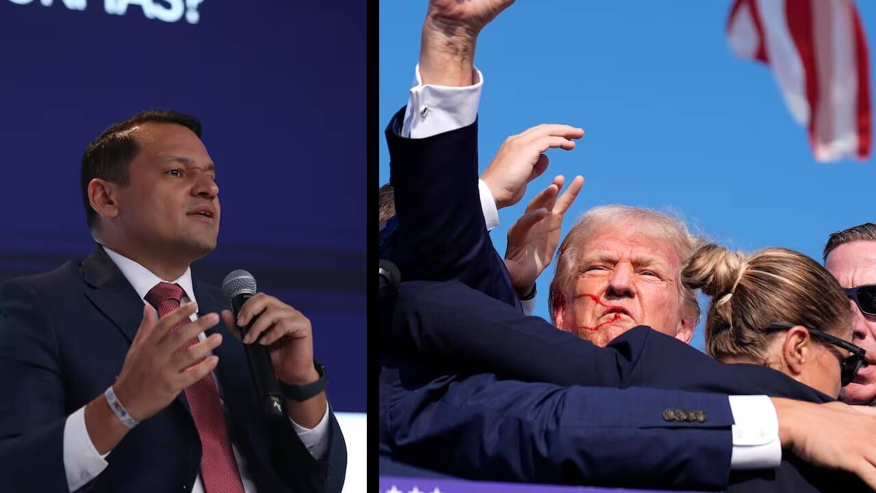 El representante Alejandro Ocampo manifestó que el atentado contra Donald  Trump podría ser un montaje