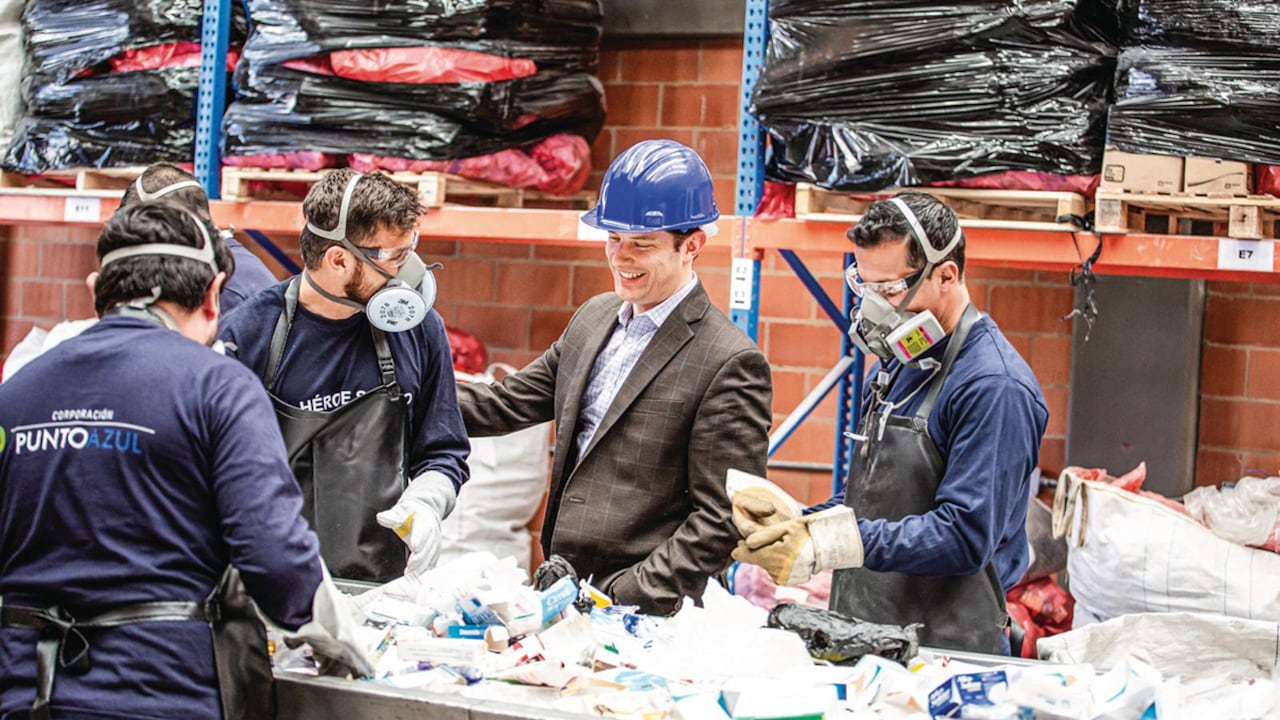 Punto Azul ha gestionado más de 20.000 toneladas de residuos durante sus 13 años de historia.
