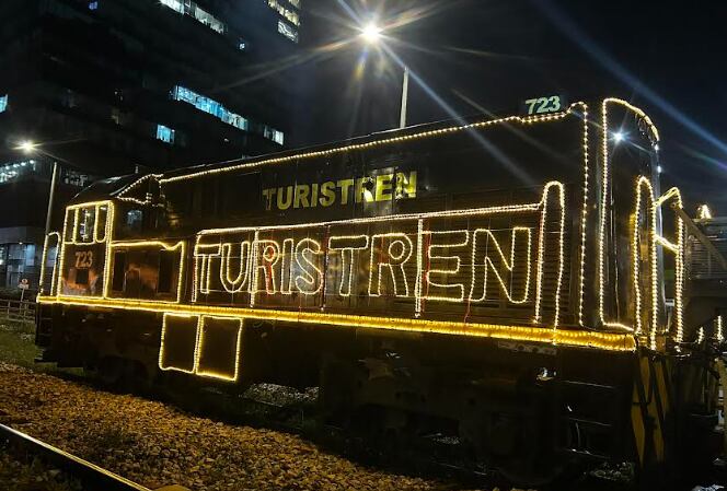 Tren de la Sabana en Navidad