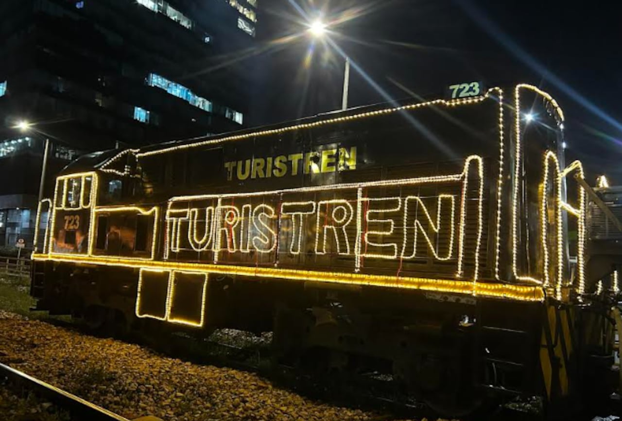 Tren de la Sabana en Navidad
