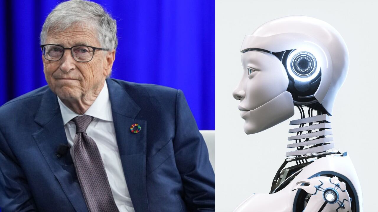 Este es el peligroso aviso de Bill Gates sobre la inteligencia artificial.