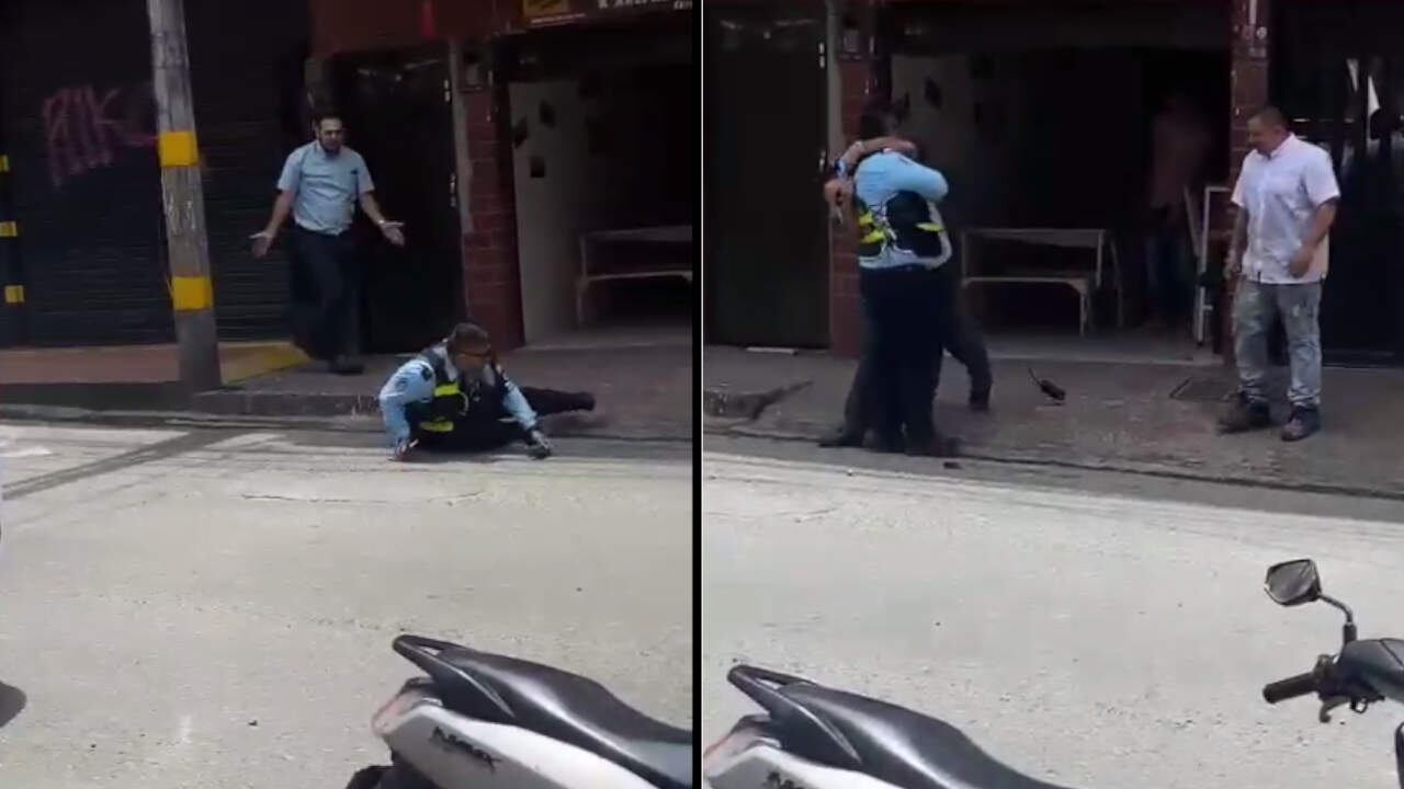 La agresión fue contra un guarda de tránsito en Antioquia.