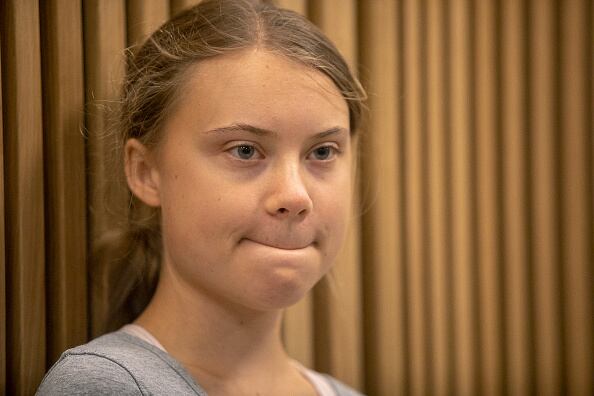 Greta Thunberg.