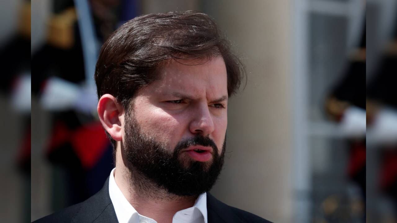 El presidente chileno, Gabriel Boric.
