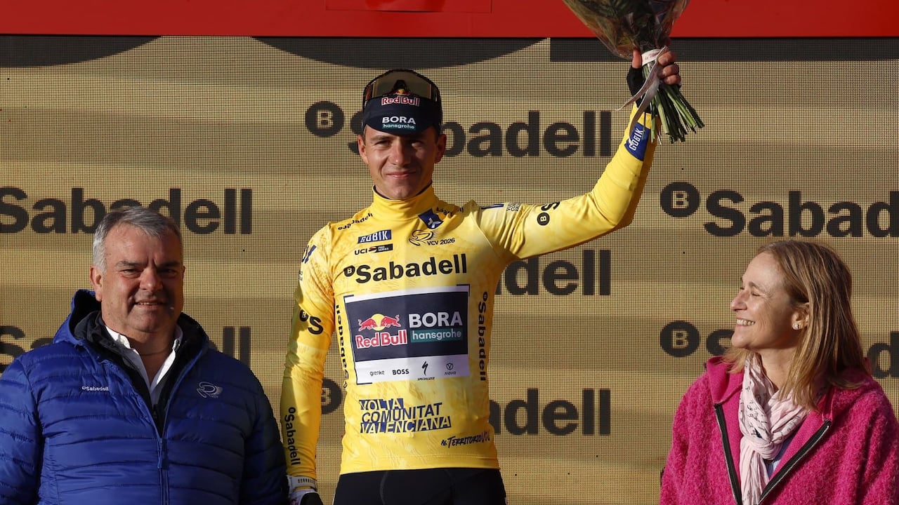 Remco Evenepoel, líder de la Vuelta a Valencia
