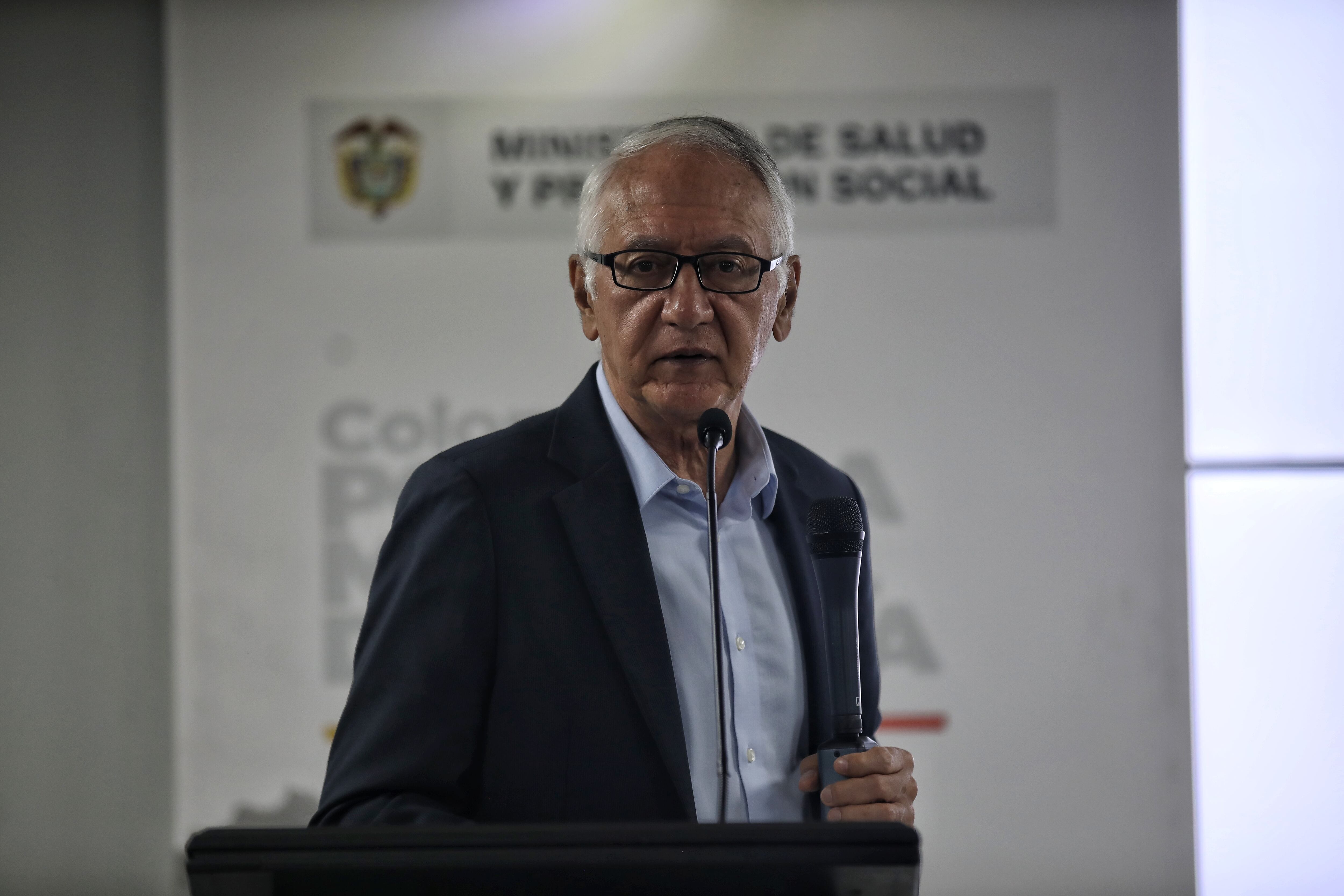 Rueda de prensa La salud, un asunto de todos
Ministro de salud Guillermo Jaramillo