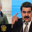 Iván Duque y Nicolás Maduro