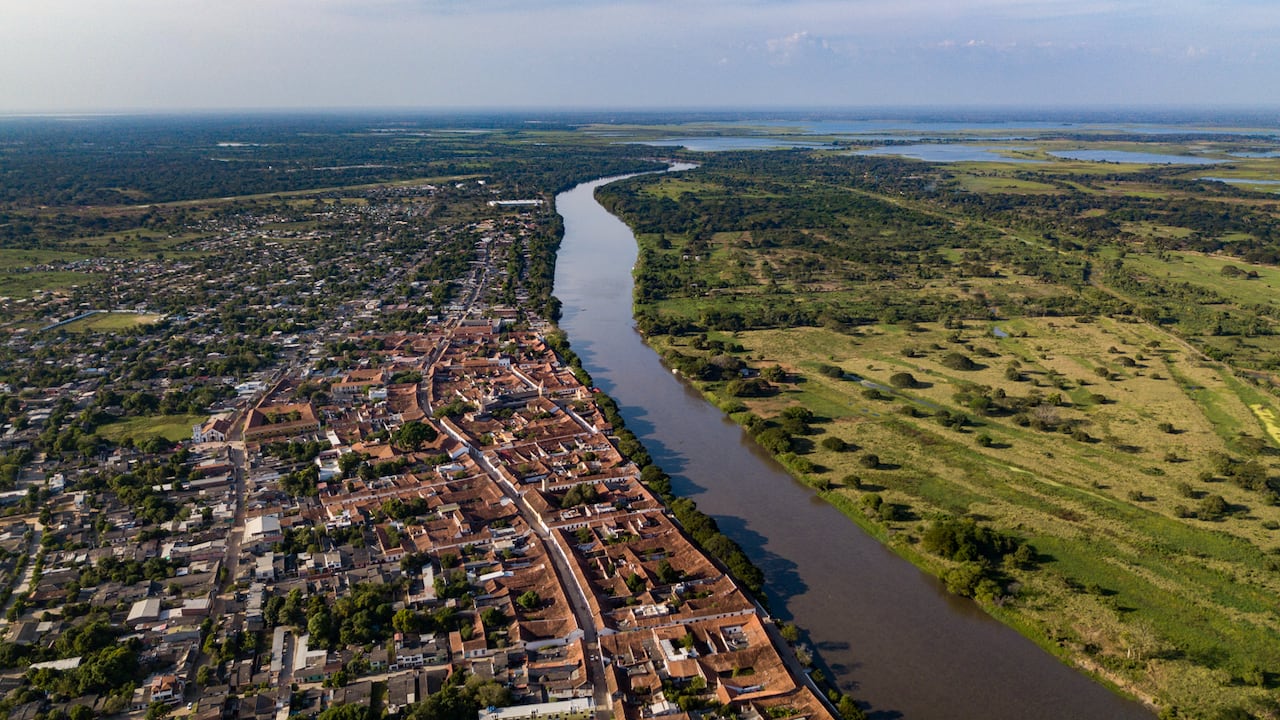 Mompox, una de las poblaciones a orillas del Río Magdalena.