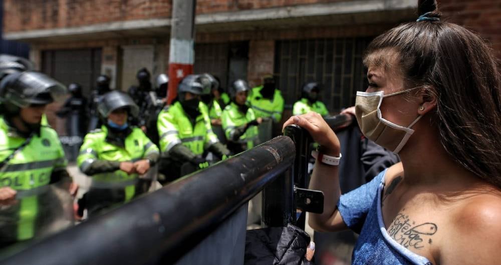 En la noche del 22 de marzo de 2020 se presentó un intento de motín en la cárcel La Modelo, de Bogotá. 