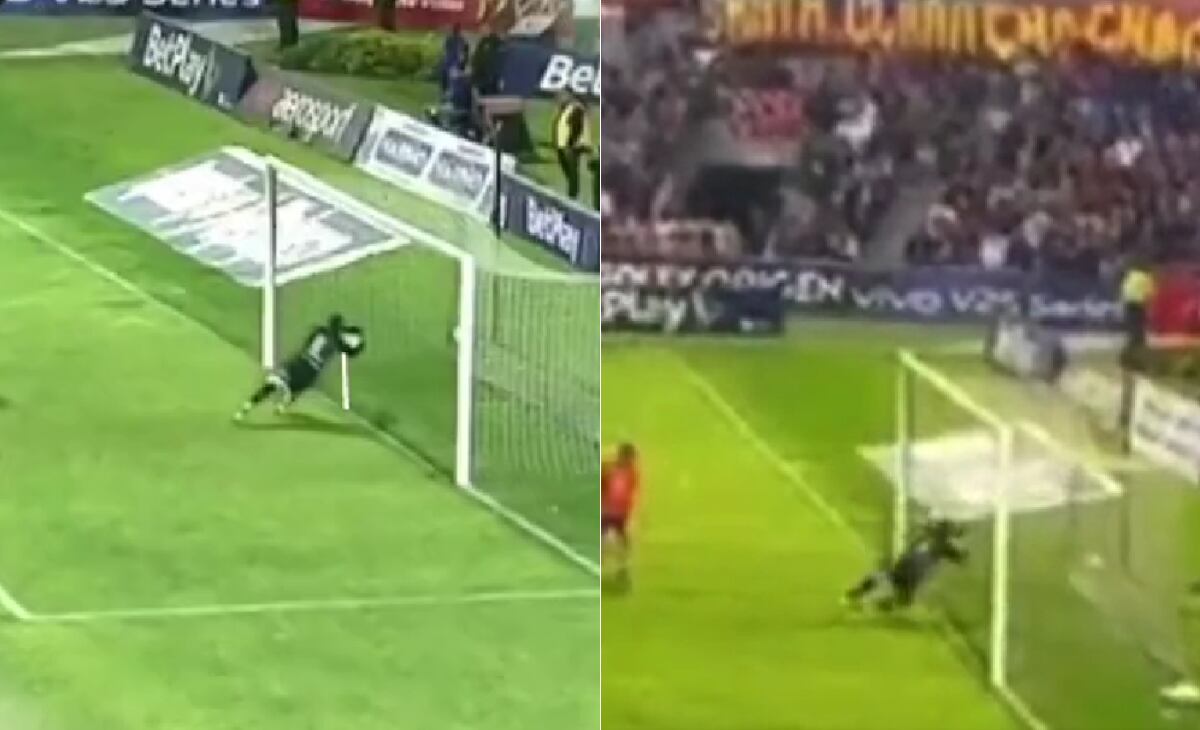 Atlético Nacional polémica por jugada en el duelo con Pasto.