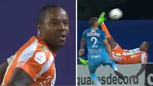 Gol de chilena de Dorlan Pabón, uno de los mejores del año en el FPC