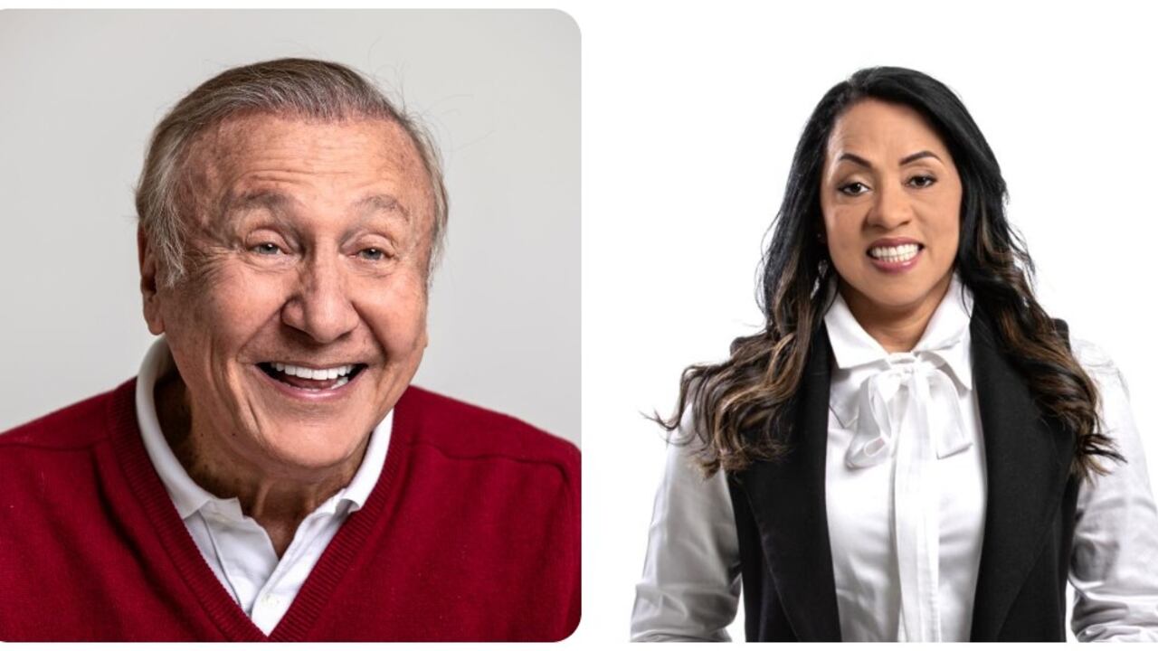 Rodolfo Hernández y Marelen Castillo.