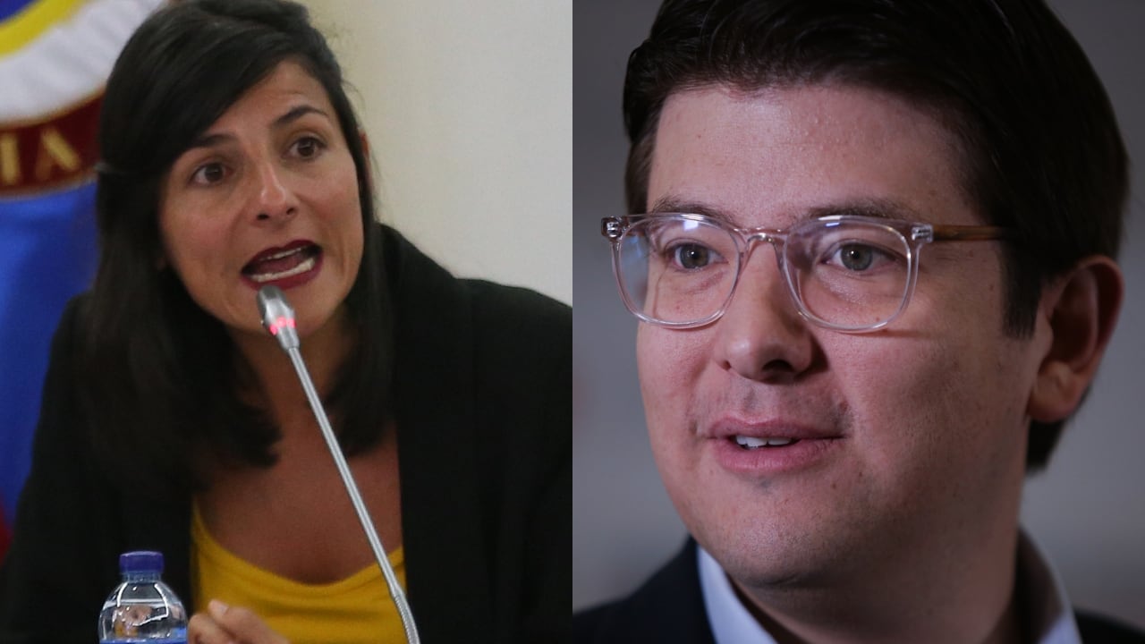 Irene Vélez y Miguel Uribe