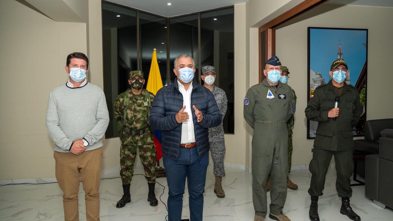 Iván Duque habla del clan del golfo