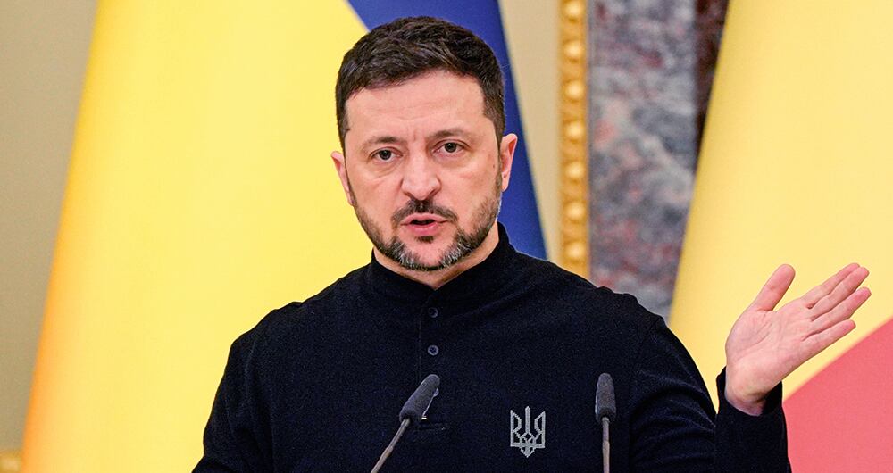 El presidente ucraniano, Volodímir Zelenski, denunció presencia de chinos en las tropas de Rusia.