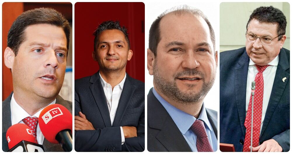 Mauricio Gómez Amín, Juan Pablo Gallo, Lidio García y Miguel Ángel Pinto.