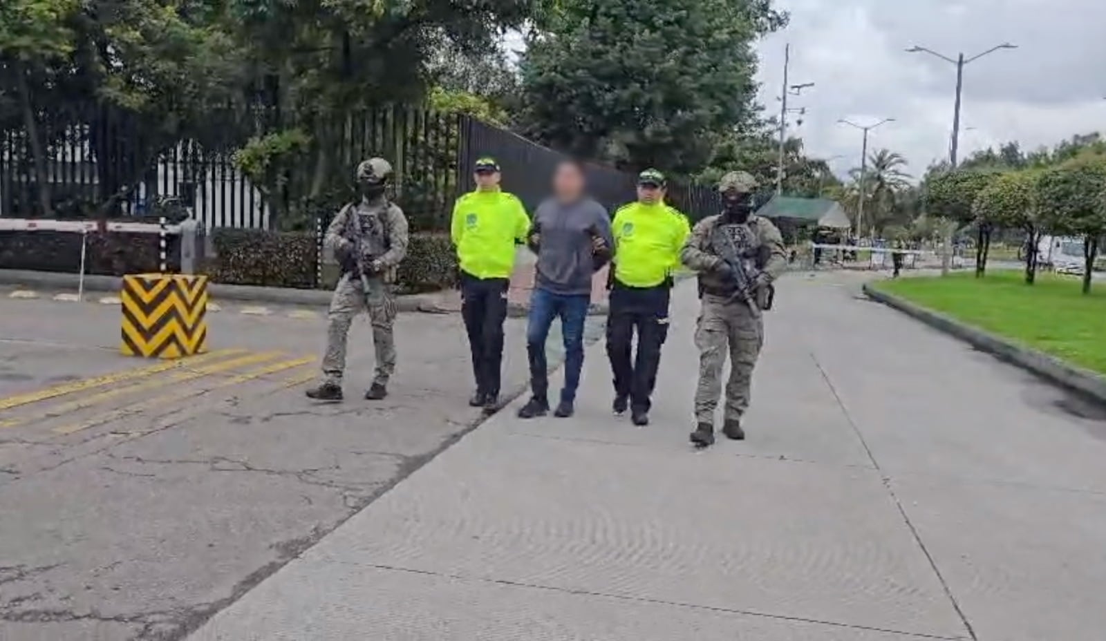 La Policía capturó a un presunto enlace del Cartel de Sinaloa en Colombia.