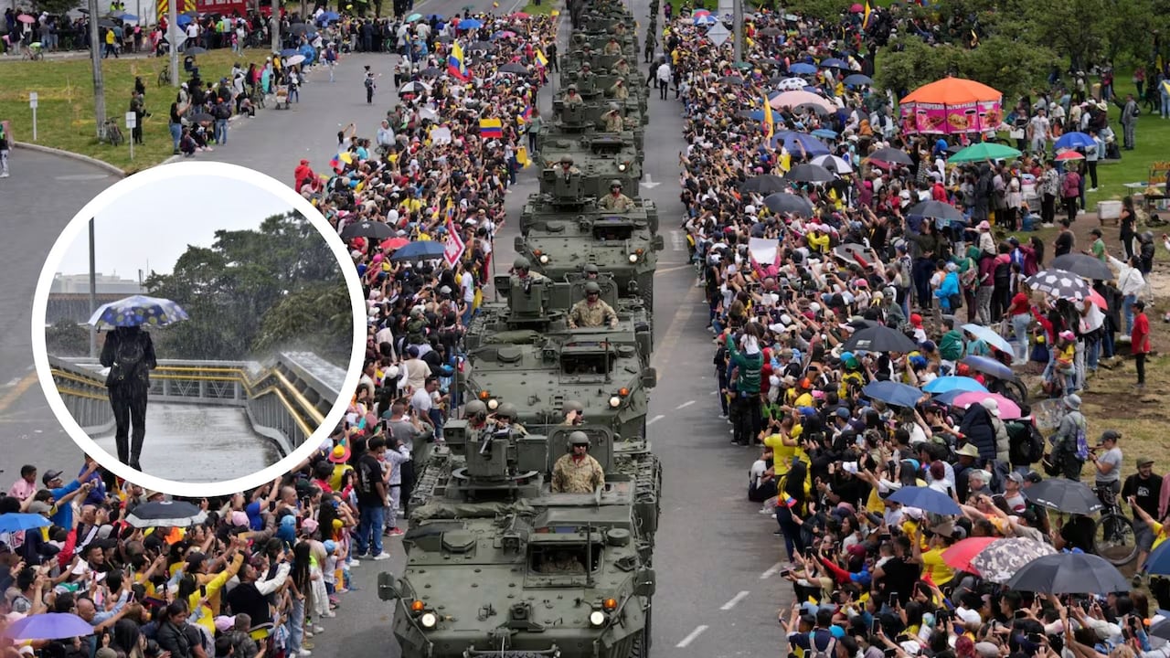 Clima para el desfile militar del 20 de julio.