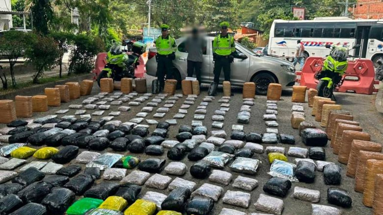 Fueron incautados 421.000 gramos de marihuana y un arma de fuego.