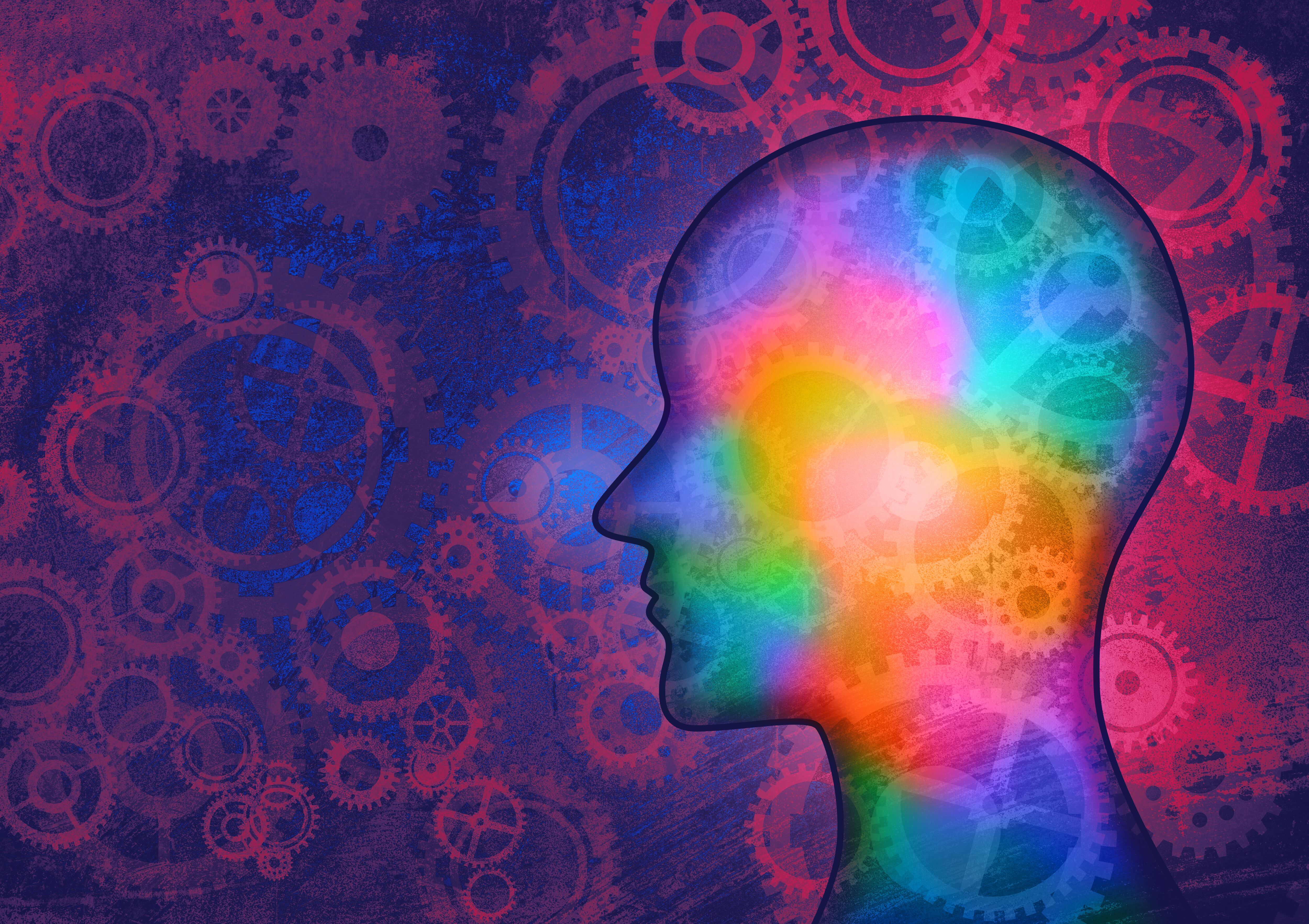 Algunos colores se relacionan con la creatividad.