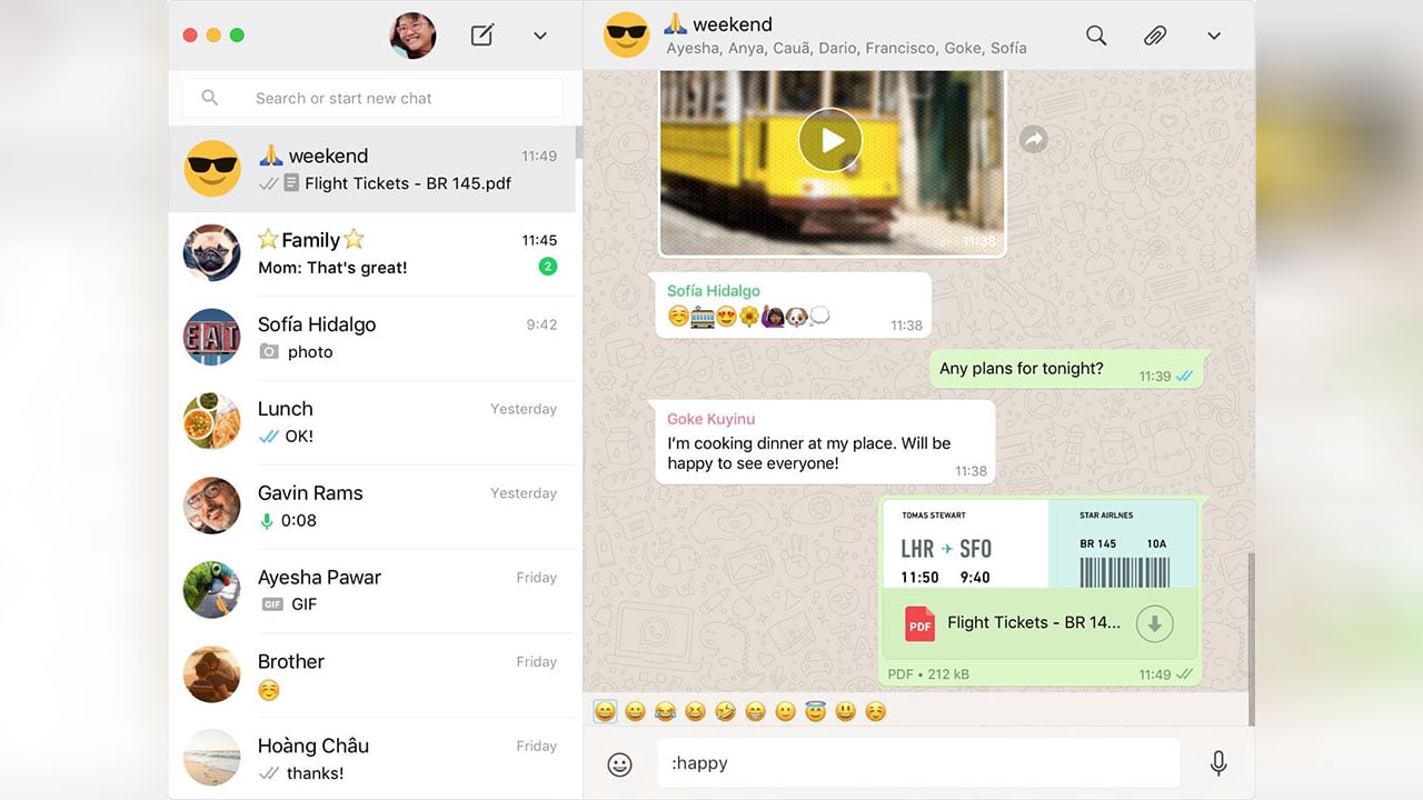 Los chats de WhatsApp Web cuentan con un cifrado de extremo a extremo.