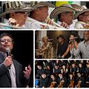 Las agrupaciones artísticas que participarán en lap osesión de Gustavo Petro.