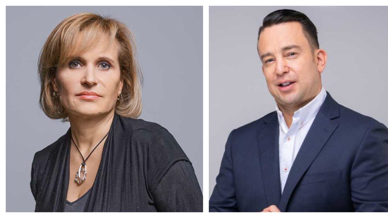 Sandra Morelli y Yefer Vega.