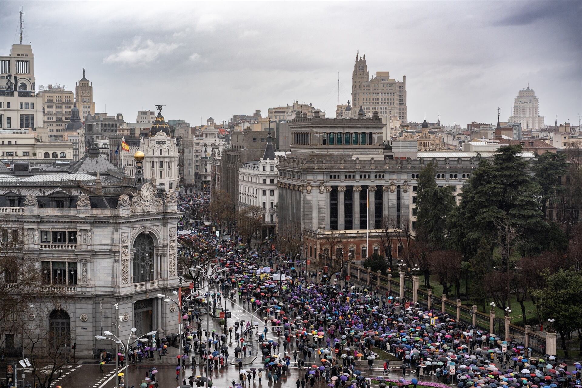 Marchas 8M en Madrid, España