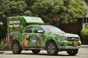 En la unidad se transportarán los animales que serán liberados, luego de haber recibido los cuidados pertinentes por parte de la CVC.