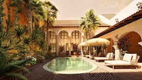 El hotel Aria María contará con una piscina central tipo patio colonial, spa con gimnasio, espacios comerciales selectos y un rooftop.