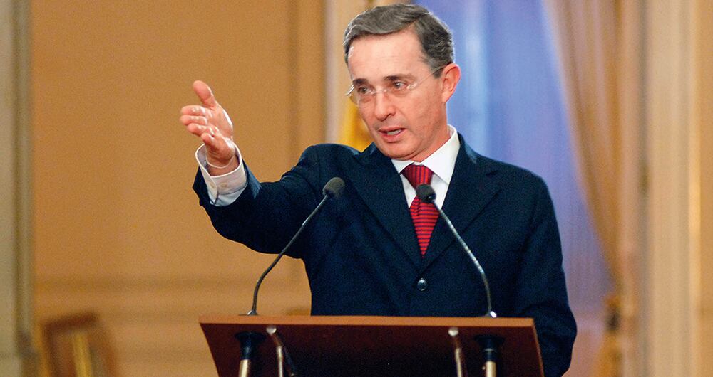 Álvaro Uribe Vélez El expresidente hizo 17 alocuciones presidenciales durante sus dos mandatos, entre 2002 y 2010.