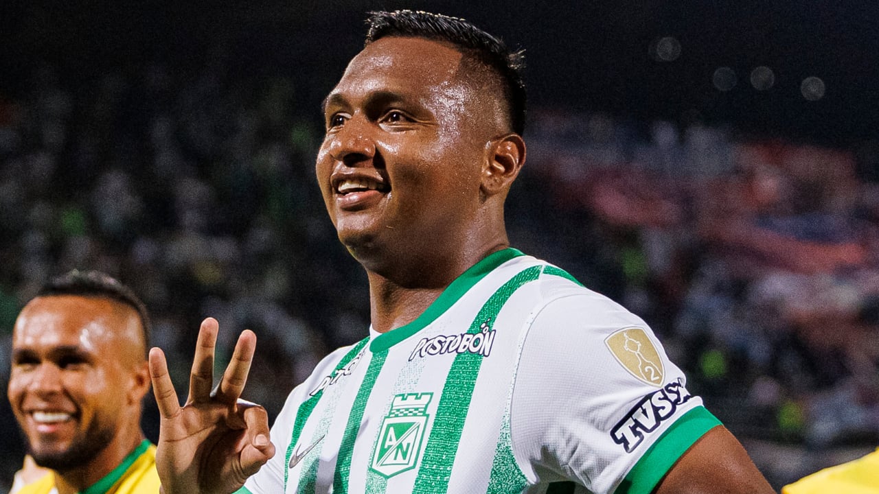 Alfredo Morelos, jugador de 29 años con futuro incierto tras una nueva postura de Atlético Nacional con Santos.