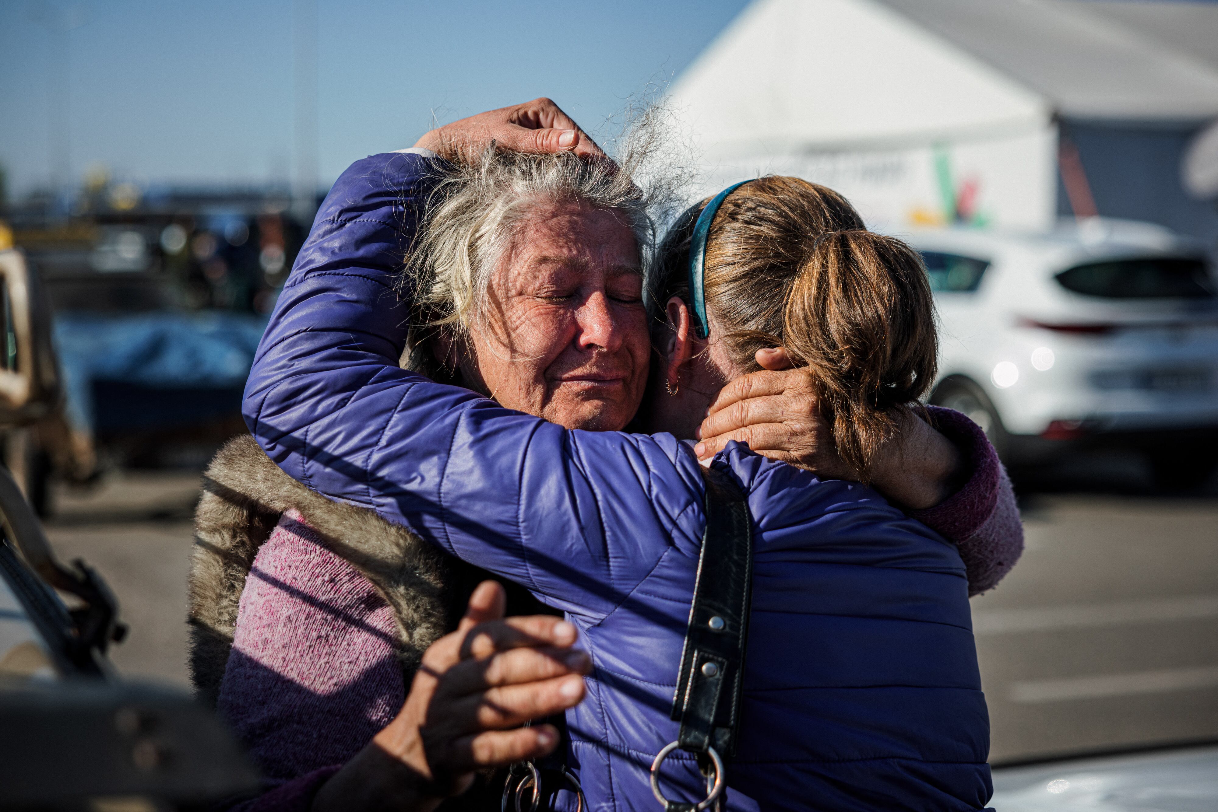 Desplazados en Ucrania