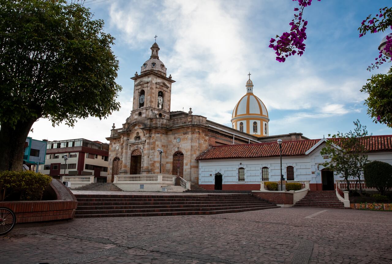 Iglesia de San Miguel Arcangel, en Paipa