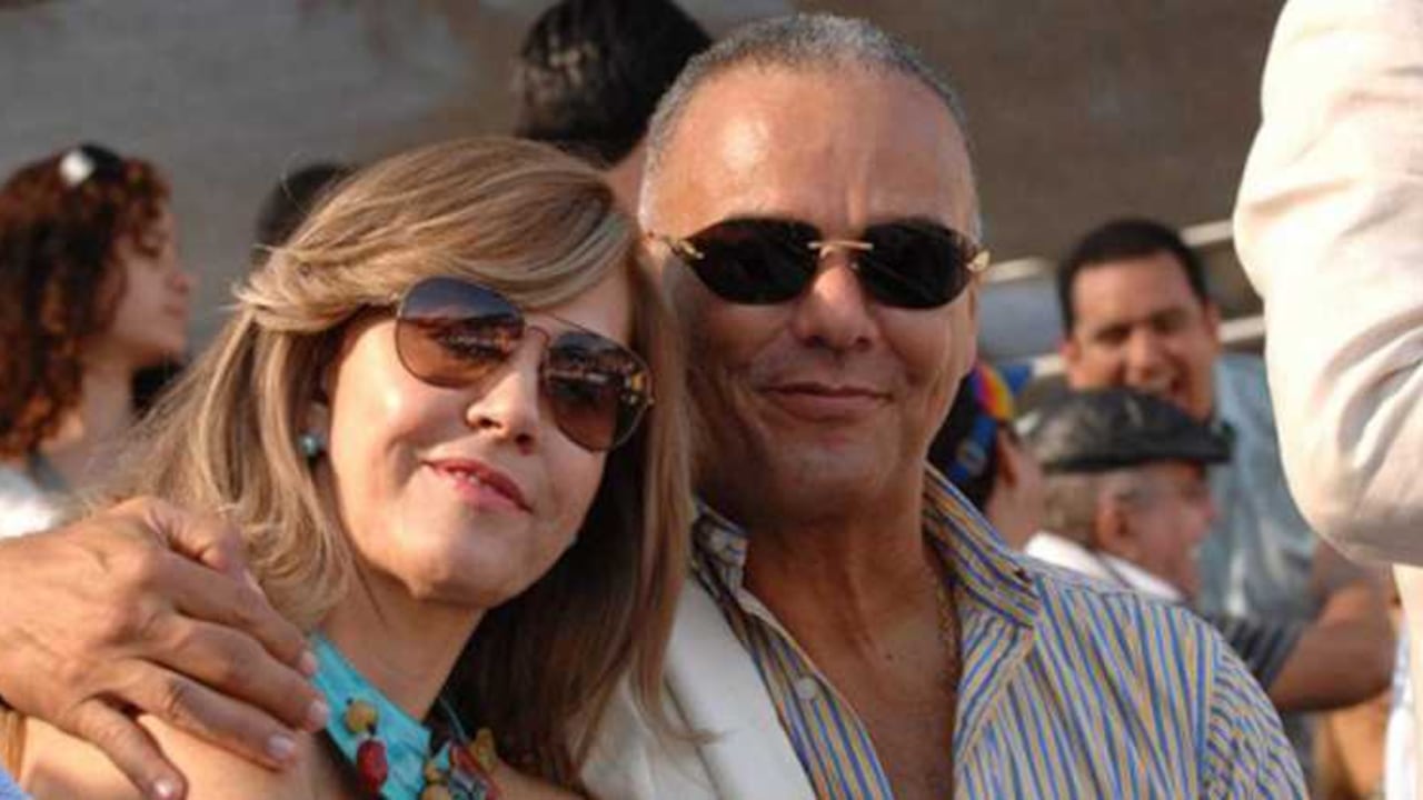 Dilian Francisca Toro y su esposo, Julio Caicedo.