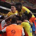 Gol de Colombia.