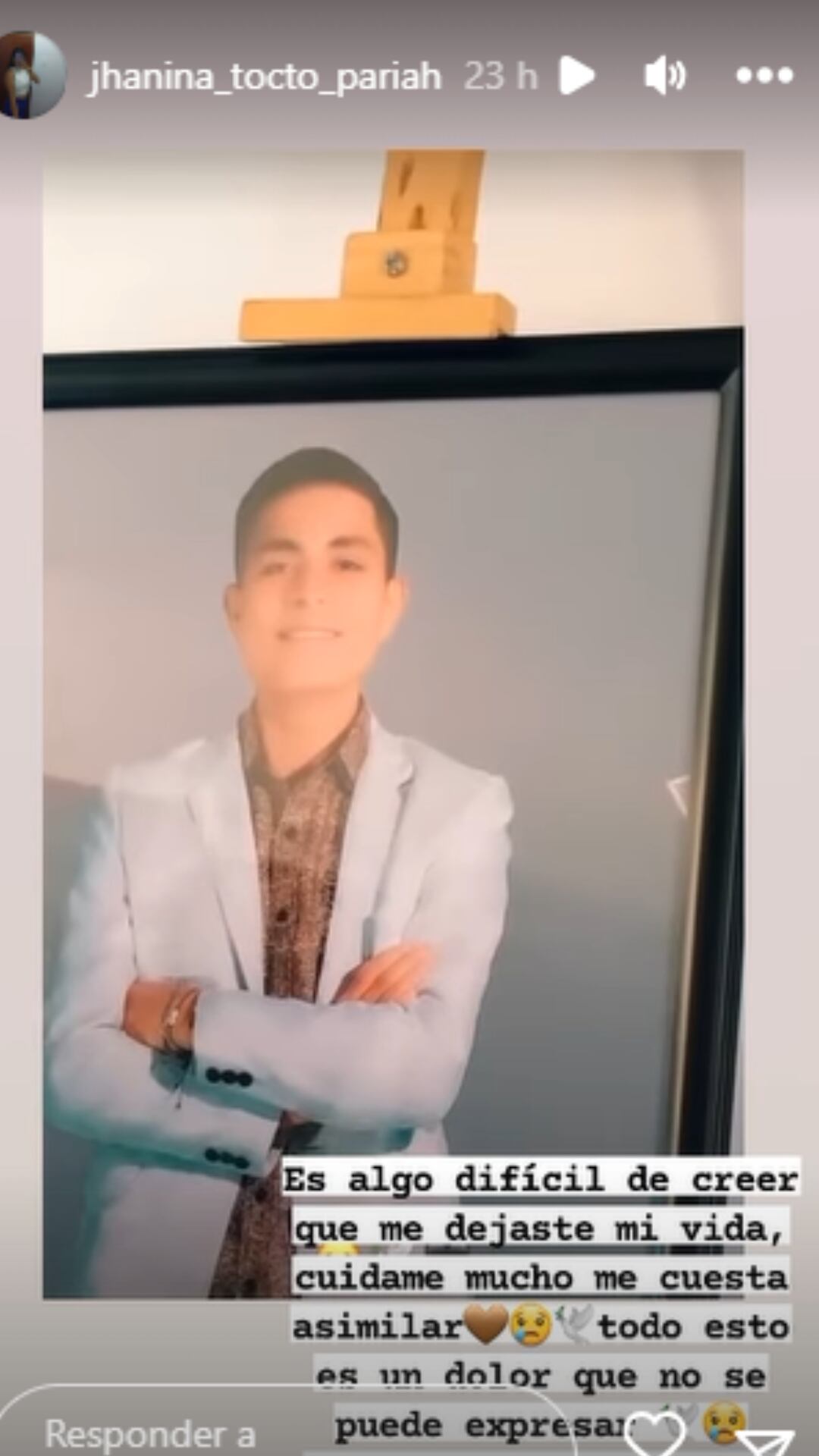 Kevin Pedraza falleció a los 19 años