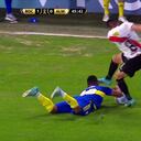 Frank Fabra con Boca Juniors en Copa Libertadores